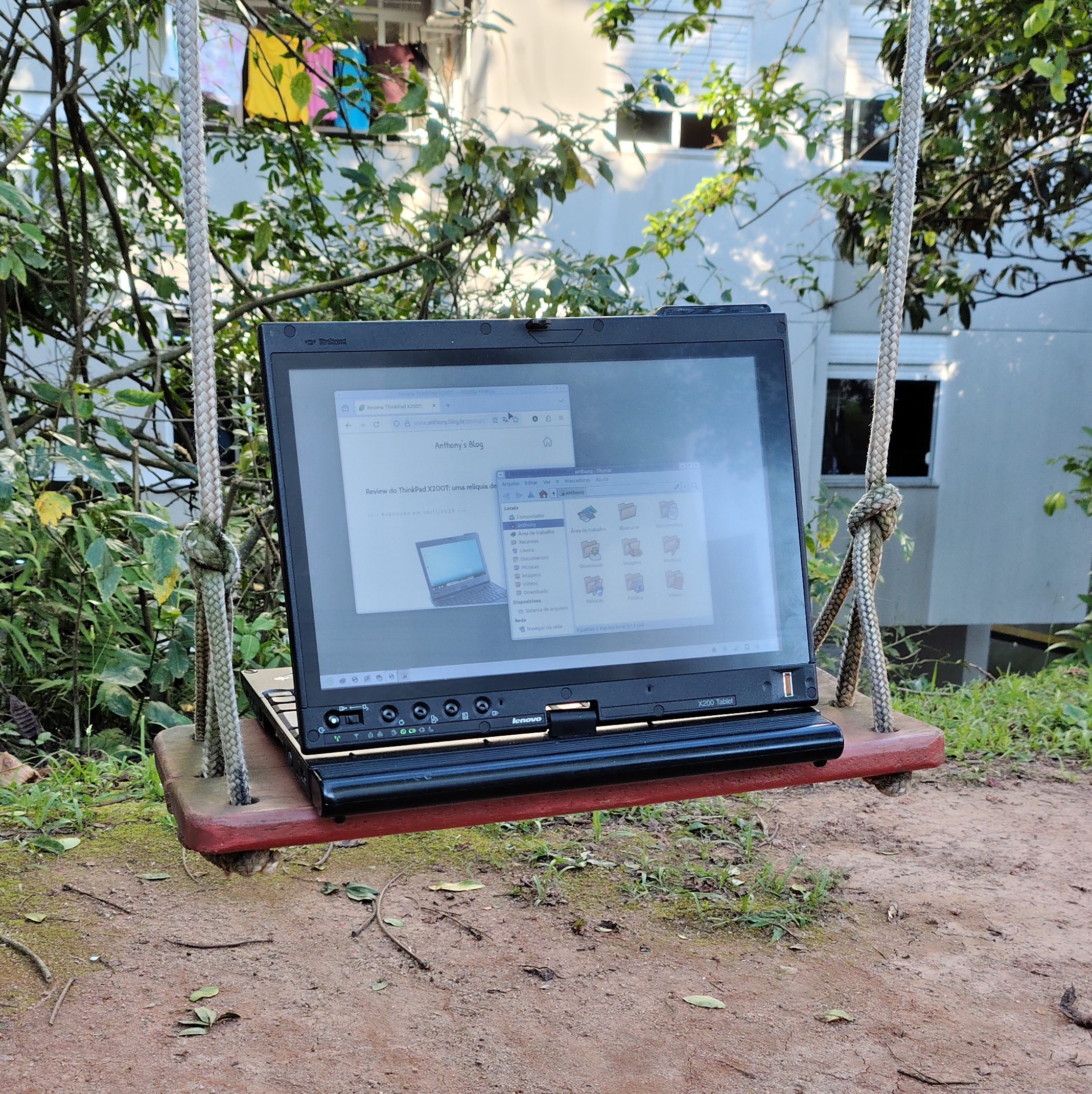 Foto do Lenovo ThinkPad X200T